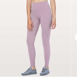 Lululemon Align high rise leggings, 28”, size 6